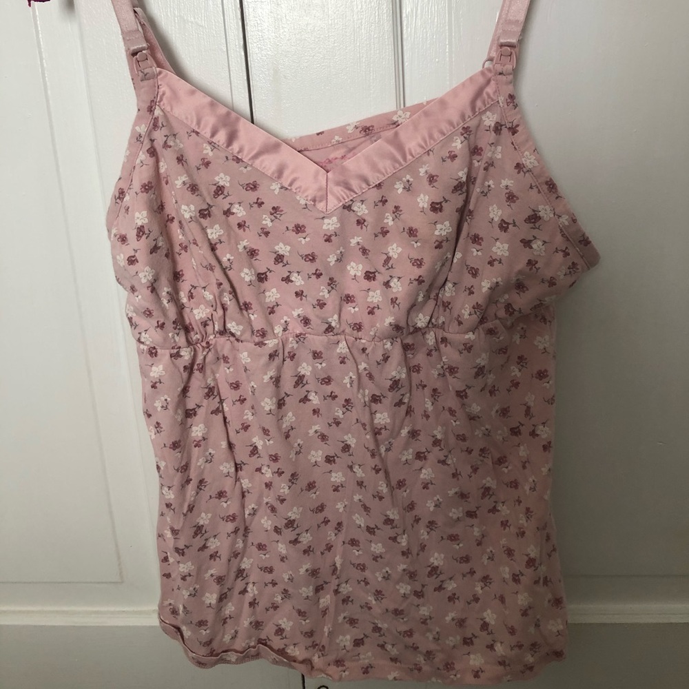 Maternity sleep top.
